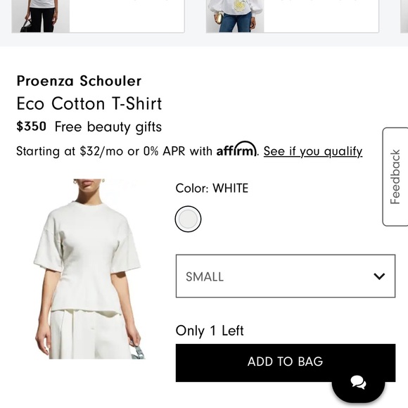 Proenza schouler tshirt - Picture 3 of 6